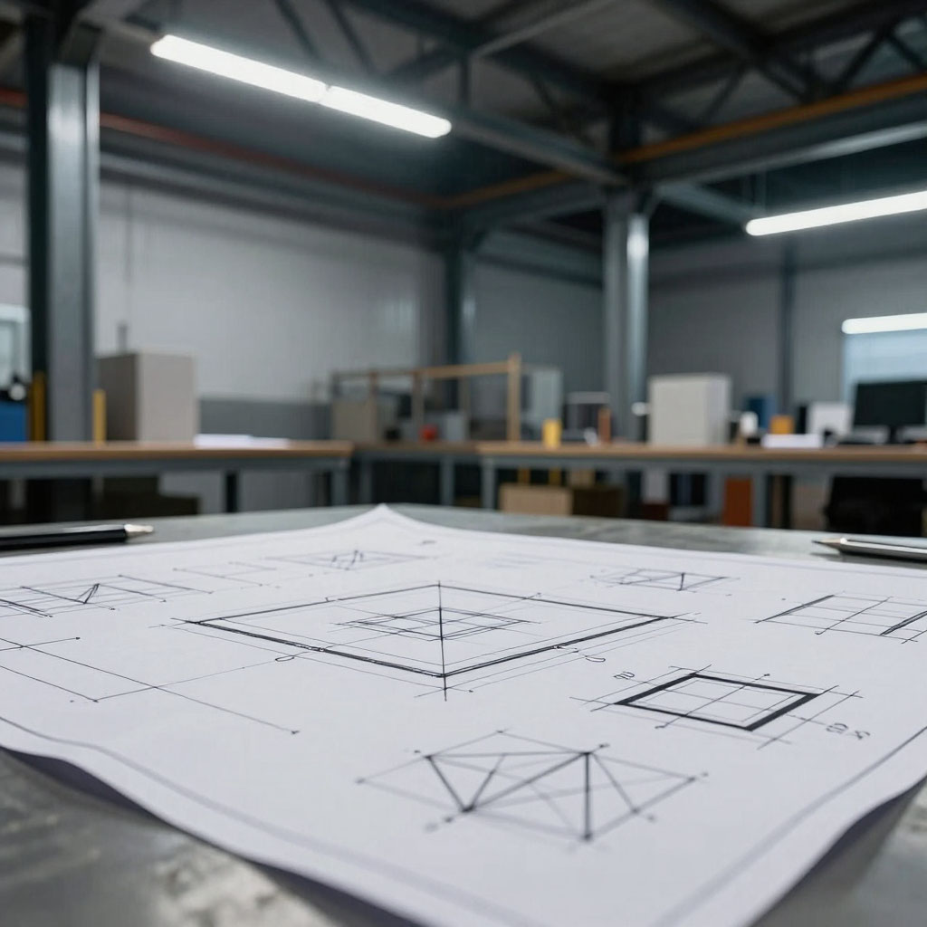 Разработка чертежей для освещения